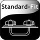 Stogo bagažinės tvirtinimas Standard-Fit